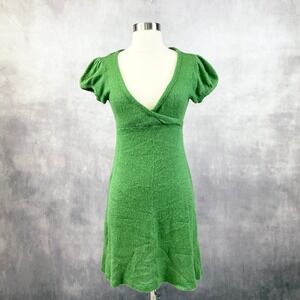 Miss Poem Womens Knit Dress Size Small Babydoll Cottage Soft Girl Y2K Classic